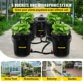 VEVOR DWC Hydroponic System 5 Gallon 48 Buckets Deep Water Culture