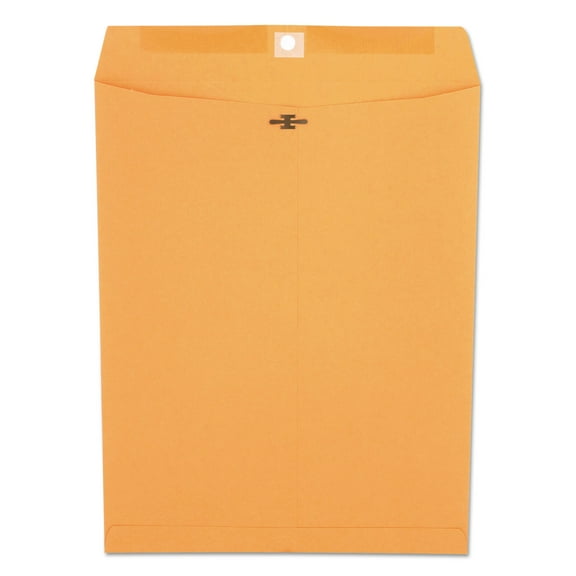 Universal Kraft Clasp Envelope, #97, Square Flap, Clasp/Gummed Closure, 10 x 13, Brown Kraft, 100/Box (44907)