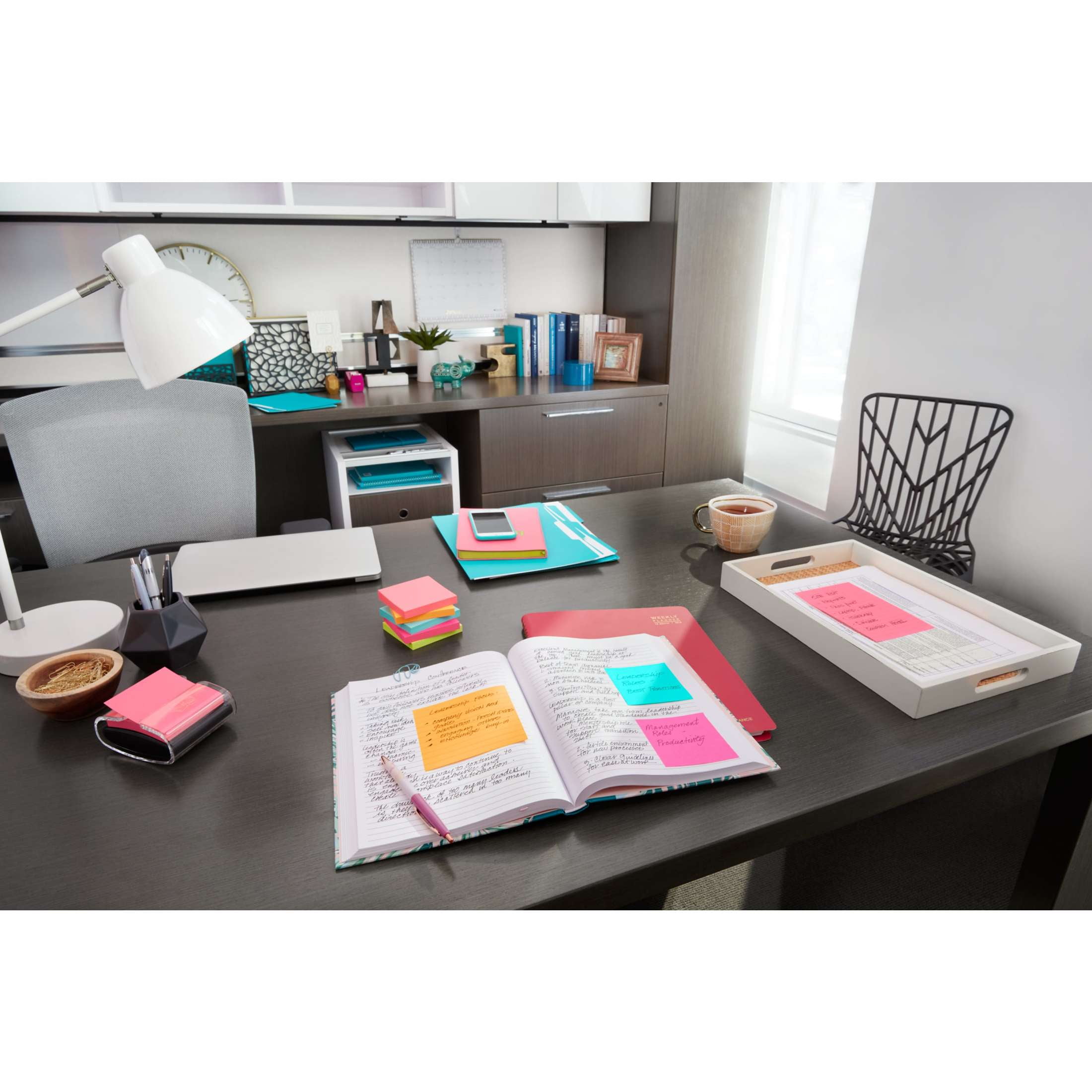 Post-it Notes Cube, 3 in. x 3 in., Bright Colors, 1 Cube