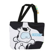 Cute Cowco Cartoon Cow Character Tote Bag
