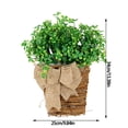 thumbnail image 3 of Binwennn Flower Garlands Spring Flower Garlands Hanging From Vine With Ribbons Peony Front Door Flower Garlands Spring And Summer Flower Garlands Used For Wall Weddin Window Decorations Hanging Lights, 3 of 8