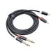 thumbnail image 4 of Cable de audio RCA doble de 1/4 a 6,35 mm, macho a macho, cable convertidor de audio 3M, 4 of 9