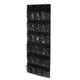 thumbnail image 2 of Organizador de zapatos para colgar sobre la puerta, soporte para zapatos colgante con 24 bolsillos de tela para Negro-para Zapatos-B, 2 of 4