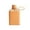 Orange, variant on 8.5OZ Slim Flat Pocket Water Bottle, Detachable Anti-Slip Silicone Sleeve Leakproof Travel Flask, Reusable Portable Transparent Drink Container For Gym Daily(Orange)
