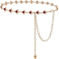 thumbnail image 1 of HAHDAXIA Ceinture Chaîne pour Femmes, Ceintures de Taille en Strass et Cristal pour Robe, Cadeau, 1 of 7