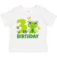 thumbnail image 3 of Inktastic 3rd Birthday Princess Frog Girls Toddler T-Shirt, 3 of 5