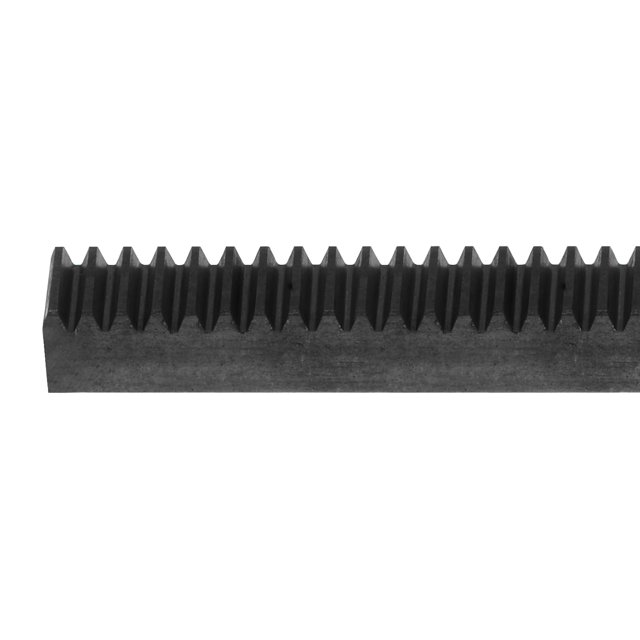 Unique Bargains Gear Rack 1.5Mod 15mmx15mmx1000mm 45# Steel Straight Linear Spur Rack for Machines Automotive