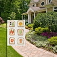 thumbnail image 2 of Yayeee Garden Flag 28" x 40" Double Sided Outdoor Yard Lawn Holiday Decorations, Various Toasts, 2 of 6