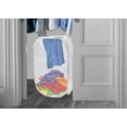 thumbnail image 5 of Mesh Popup Laundry Hamper - Portable, Durable Handles, Collapsible for Storage and Easy to Open. Folding Pop-Up Clothes Hampers are Great for The Kids Room, College Dorm or Travel, 5 of 6
