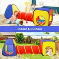 3 in 1 Play Tent Tunnel Set Children Baby Play House Ball Pit Indoor