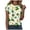 Gold, variant on larppty St Patricks Day Shirt Women Short Sleeve Crew Neck Irish Shamrock Tops Loose Fit Luck Leaf Clover Patricks Shirt (Dark Green, S)
