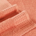 thumbnail image 5 of MyOwn Ultra Soft 6 Pack Cotton Towel Set, Contains 2 Bath Towels 28x55 inch, 2 Hand Towels 16x24 inch & 2 Wash Coths 12x12 inch, Ideal for Everyday use, Compact & Lightweight - Peach, 5 of 6