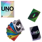 UNO Platinum Edition Card Game for Adults, Kids, Teens & Game Night, Premium Collectible Cards (Walmart Exclusive)