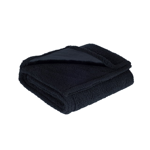 Guardoinrt Soft And Comfortable Dog Blanket For Furniture Protection Wide Application Pet Waterproof Blanket Black M