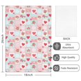 thumbnail image 2 of 2 Pcs Pioneer Flower Floral Print Pattern Kitchen Towels, Funny Microfiber Dish Towel Set, 18" X 26" Tea Towels, 2 of 6