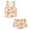 Pink Capybara Lemon Flower, variant on Xoenoiee Leopard Gradient Print Teen Girls Two Piece Swimsuit Modest Ruffle Skirt Tankini Set with Boyshort, Bikini Set Bathing Suit with Removable Pads, Size 6-7 Years