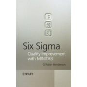 Six Sigma: Quality Improvement with MINITAB [Hardcover - Used]