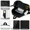 thumbnail image 4 of Bendy And The Ink Machine Backpack, Large Capacity Backpack, 17 Inch Laptop Backpack for College Work Travel, 4 of 9