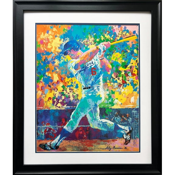 LeRoy Neiman "Steve Garvey" FRAMED New Art Print NY Dodgers Baseball Generic