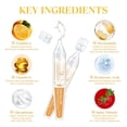 thumbnail image 3 of THESKCARE Vitamin C Face Serum with Hyaluronic Acid, Glutathione, Vitamin E, Niacinamide, Anti-Aging, 30 Ampoules, 3 of 6
