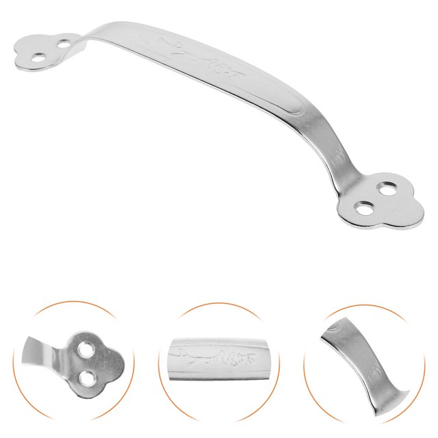 QUMIIRITY 10Ud Manijas Para Cajones De Inoxidable Con Forma Ergonómica Y Acabado Plata Resistente