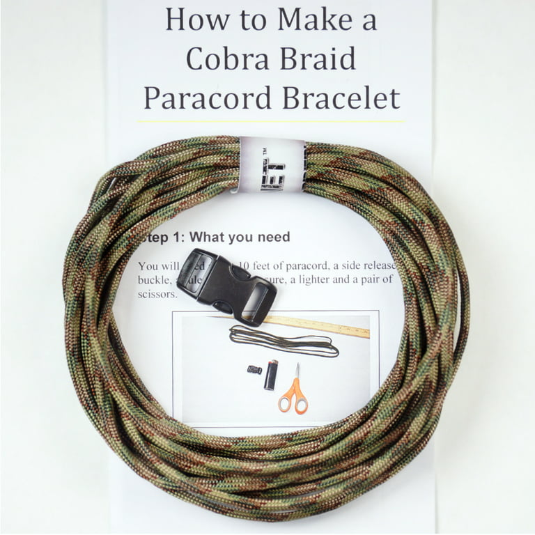 DIY Kit ''Survival'' - Classic Paracord Bracelets