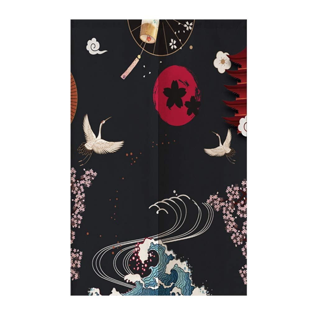 33... TJ Global Japanese Noren Doorway Curtain/Tapestry for Home or Restaurant 