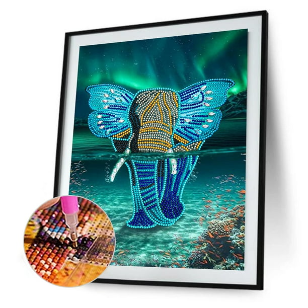 Cuadros Decorativos Kits de mosaico de diamantes de imitación 5D dibujo de animales Wdftyju serie bricolaje parcial forma especial imagen artística decoración para el hogar y Festival