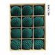 thumbnail image 3 of Xihbxyly Bolas Navideñas de Terciopelo, Adornos Flocados para Árbol, Adornos Colgantes, Elegante Toque Invernal, Decoración Navideña para El Hogar, Versátiles para Árboles y Más, Juego de 12 Piezas,, 3 of 7
