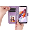 thumbnail image 3 of Funda tipo cartera GANGXUN para Xiaomi Redmi 11A 4G , diseño girasol, cuero PU, soporte, cierre magnético, tarjetero, 3 of 5