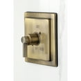 thumbnail image 3 of Kingston Brass KB5893NDL NuvoFusion Single-Handle Pressure Balanced Tub and Shower Faucet, Antique Brass, 3 of 7