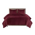 thumbnail image 1 of Holiday Time 3-Piece Velvet Channel Quilt Set, 1 of 5