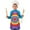 Rainbow Tie Dye, variant on Rainbow Tie Dye Mandala Pattern Kids Aprons for Girls and Boys,Adjustable Neck Strap Toddler Aprons for Kids Cooking Baking