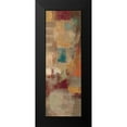 thumbnail image 2 of Vassileva, Silvia 9x18 Black Modern Framed Museum Art Print Titled - Oriental Trip Panel II, 2 of 5
