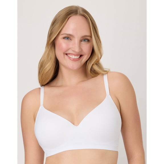 Maidenform Barely There Underwire T-Shirt Bra Open Neckline Convertible Straps Women's DM2321