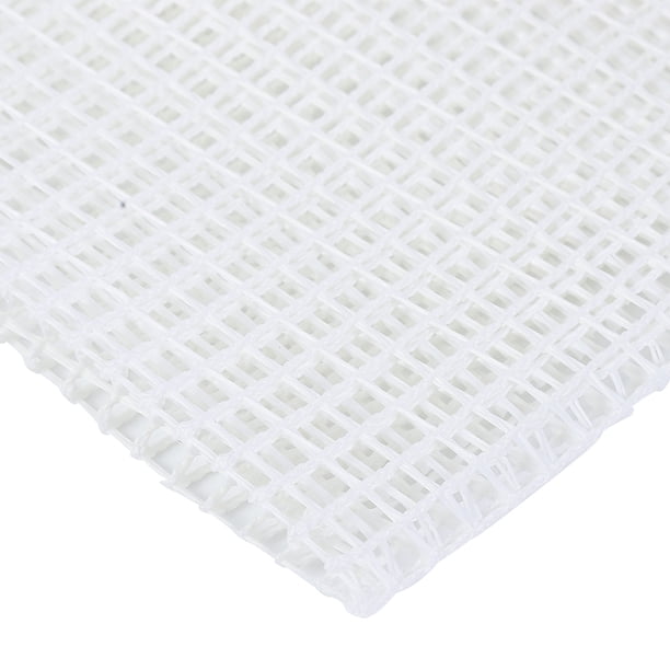 Kit de lona de malla de plástico transparente Malla DIY Alfombra de lona Fabricación de alfombras de tela Alfombra de lona esh Hojas de tejer para manualidades de bordado ANGGREK Otros