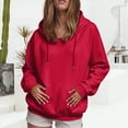 thumbnail image 2 of Godom Women Hoodies Oversized Fleece Long Sleeve Comfy Casual Basic Pullover Sweatshirts 2025 Fall Outfits Y2K Clothes, 2 of 7