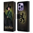 thumbnail image 1 of Head Case Designs Officially Licensed Harry Potter Chamber Of Secrets IV Minerva Mcgonagall Leather Book Wallet Case Cover Compatible with Apple iPhone 14 Pro Max, 1 of 6