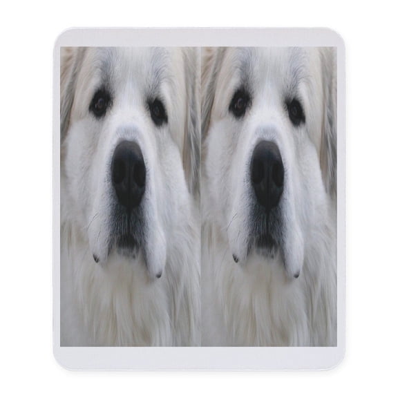 CafePress - Great Pyr Flipflop Mousepad - Non-slip Rubber Mousepad, Gaming Mouse Pad