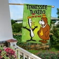 thumbnail image 5 of Tennessee Tuxedo and His Tales-themed Garden Flag. Perfect gift for fans, friends, and family members, and suitable for outdoor activities, party decorations11''x18'', 5 of 5
