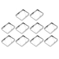 thumbnail image 1 of 10Pcs Table Cloth Clamp Silver Triangle Stainless Steel for Home Restaurant Wedding Party Picnic Buffet Dinner, 1 of 8