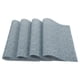 thumbnail image 1 of 4 Piezas de Manteles de Patrón de Diamante de PVC y Poliéster para Mesa de Cocina, Manteles Lavables, Color Azul, 1 of 6