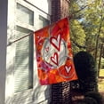 thumbnail image 2 of Circle of Love Valentine's Day Flag Canvas House Size, 2 of 4