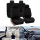 thumbnail image 4 of Fundas Universales para Asientos Coche Juego Fundas Transpirables para Asientos Vehículos (negro), 4 of 9