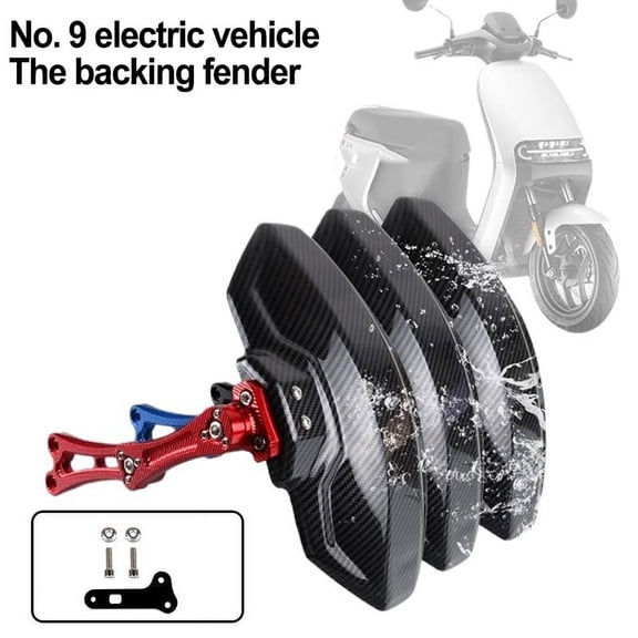 Electric Bicycle Rear Mudguard 320X185Mm Thickened Mudguards For Ninebot For Mix Electric Vehicle M80C M85C M95C Modified Parts Adapter Fangkenuo