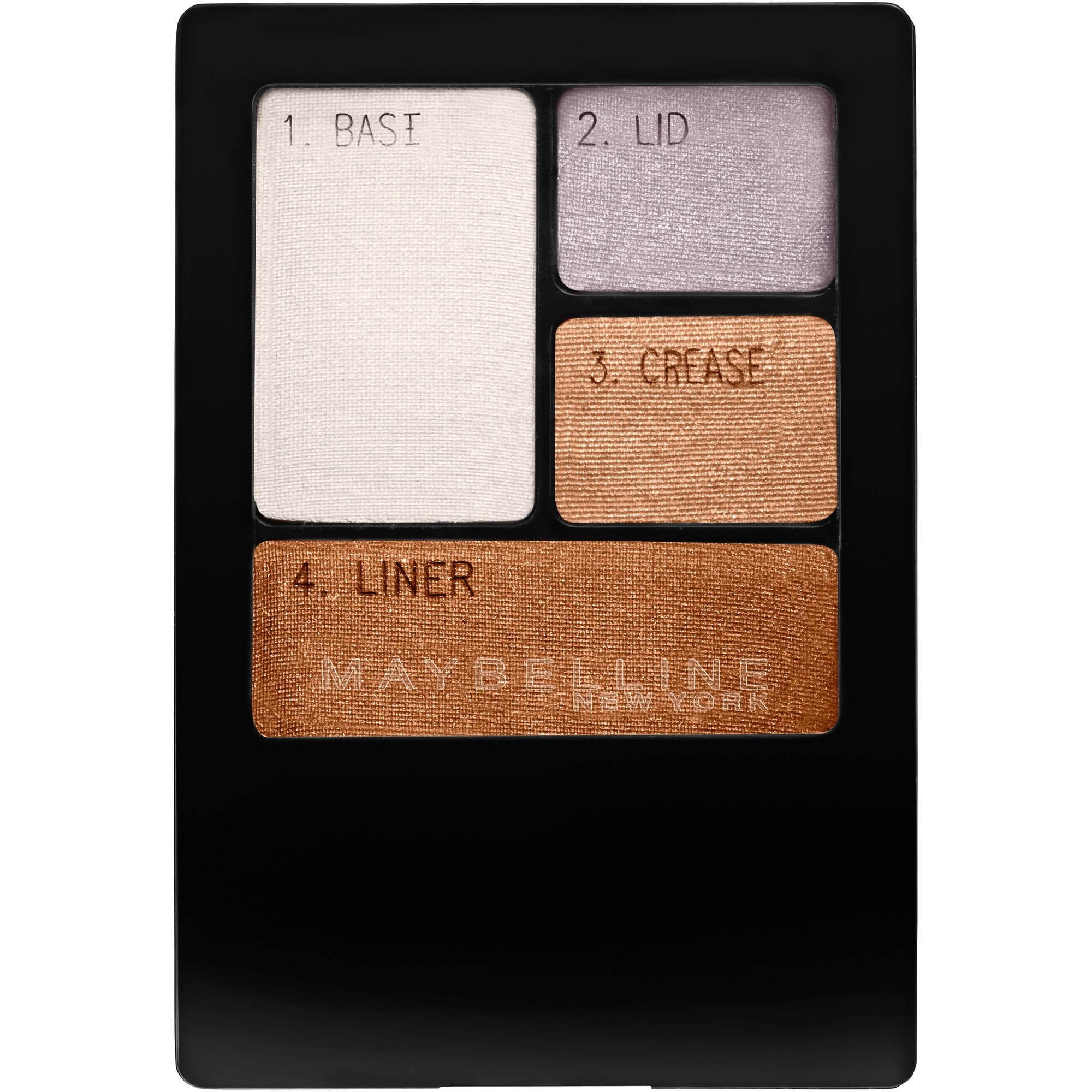 Maybelline Expert Wear Eyeshadow Quads, Mocha Motion