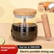 thumbnail image 2 of de Café de Vidrio con Agitación Automática, de Viaje de 400 Ml con Carga USB para Mezclar Café, Leche y Té., 2 of 6