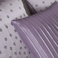 thumbnail image 5 of 7 Piece Jaquard Comforter Set Purple King, 5 of 6