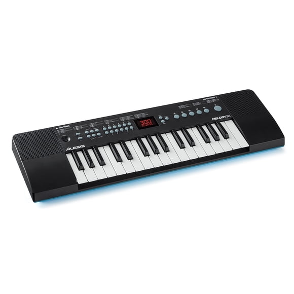Alesis Melody 32 - Electric Keyboard Digital Piano with 32 Keys, Speakers, 300 Sounds, 300 Rhythms, 40 Songs, USB-MIDI Connectivity and Pia