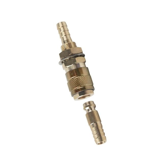 El conector rápido de latón refrigerado por agua reemplaza la rápida de agua . Amarillo 8mm Zulema Conector rápido